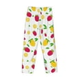 thumbnail image 5 of Fotbe Strawberry and Lemon Men's Pajama Pants,Sleepwear Pants,Pj Bottoms Drawstring And Pockets-Large, 5 of 9