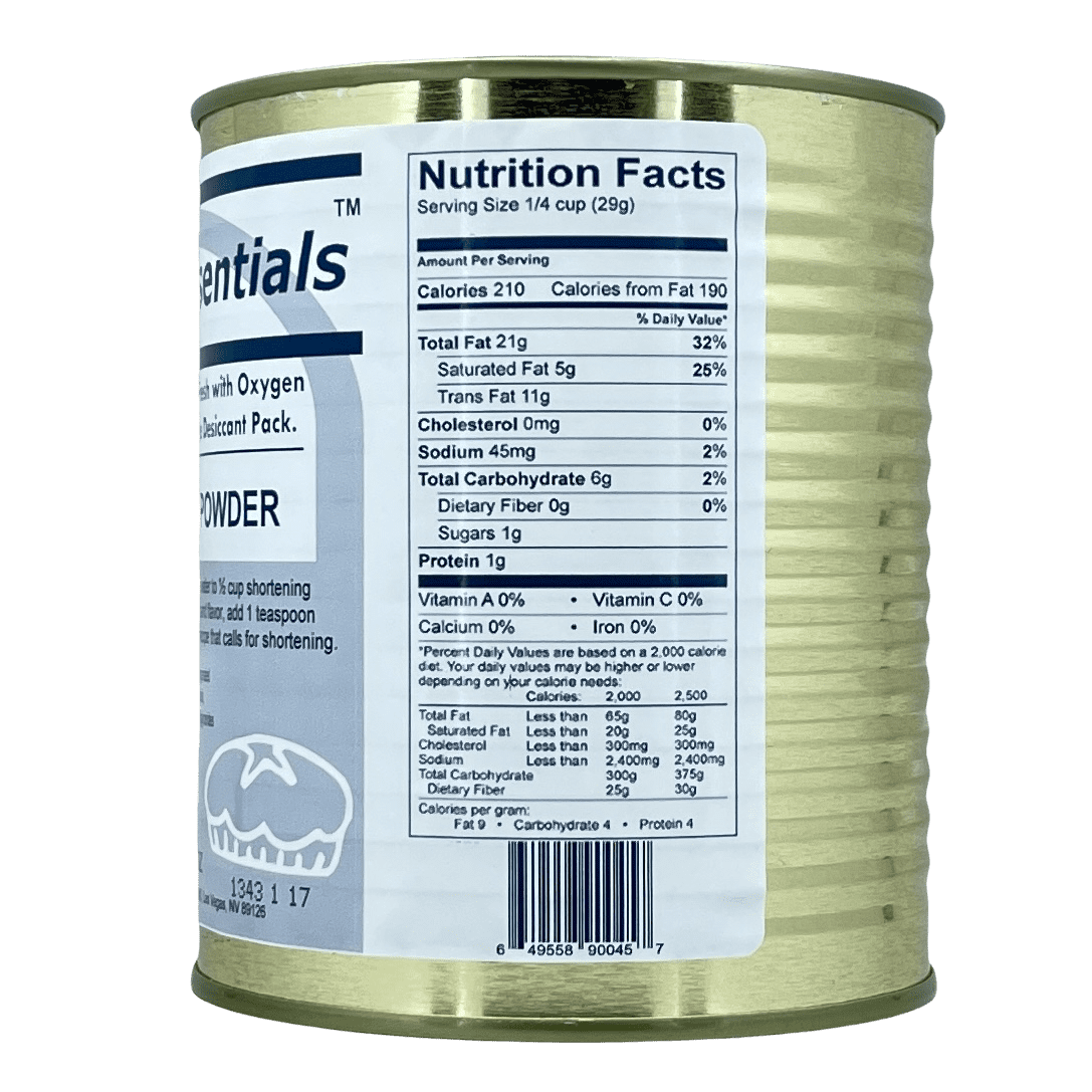 (Pack of 6 Cans) Future Essentials Long Shelf Life Emergency Food Canned Powdered Non Fat Milk 12oz/Can ✅