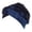 Navy, variant on Women's Fashionable Solid Color Striped Bow Headscarf Ladies Hat Big