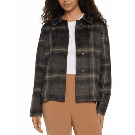 Banana Republic Women's Button Down Jacket Gray Medium
