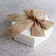 thumbnail image 4 of Caja de regalo de lazo a cuadros de lino de tela hecha a mano, lazos de árbol de Navidad DIY, decoraciones navideñas para el hogar, regalos de Año Nuevo, decoración, 4 of 4