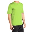 thumbnail image 4 of Mens Short Sleeve Performance Tall PosiCharge Competitor Polyester Tee Lime Shock 4XLT, 4 of 6