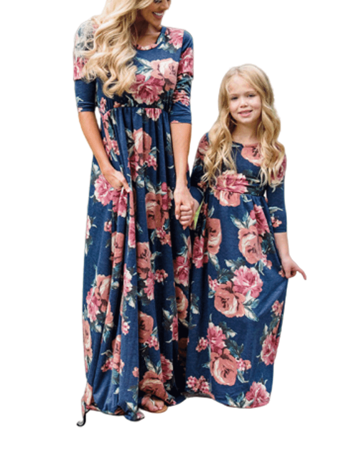 plus size mommy and me maxi dresses