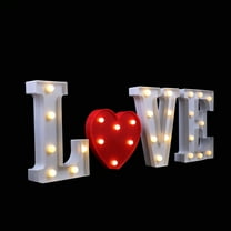Love Decorative Lights Marquee up Letters Blush Room LED Sign Decoration Wedding White