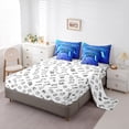 thumbnail image 5 of Castle Fairy Video Game Twin Bedding Sets 7-Piece for Kids Teens Adults,Game Controller Teens Game Bedding Comforter Set Microfiber,Universe Galaxy Geometric Honeycomb Breathable Sheet Sets, 5 of 8