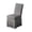 Gray, variant on Lenkho Stretch Ruffled Tiered Skirt Dining Chair Slipcover, Bubble Textured Universal Chair Cover, Elastic Full‑Wrap Removable Chair Protector for Dining Room, Banquet, Home Party