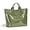 A-dark Green, variant on Tote Bag for Women Large PVC Tote Bag Plastic Handbag Letters Print Handbag Clear Hobo Bag