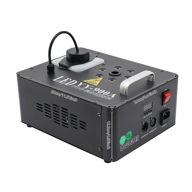 6LED DJ Geyser Smoke Fog Machine Pyro Stage Vertical Upspray Fogger DMX RGB