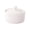 White, variant on Small Ceramic Casserole With Lid Porcelain Ramekin Perfect For Individual Servings Of Soup Puddings Or Baby