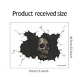 thumbnail image 3 of WREESH Halloween Broken Wall Broken Wall Skull Halloween Atmosphere Window Glass Decorative Wall Sticker Clearance, 3 of 9