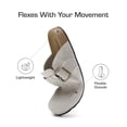 thumbnail image 4 of Zuecos de Ante para Mujer DREAM PAIRS, Ancho Extra, Gris, 4 of 7
