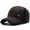 Coffee, variant on Winter Warm Baseball Cap with Attached Ear Protection for Men Soft Thickened Cold Weather Hat