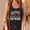 Black, variant on 250th Anniversary Tank Top for Women 1776-2026 - We the People Vintage Eagle American Flag Scoop Neck Sleeveless Tee - Patriotic Independence Day Graphic Top Black L