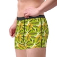 thumbnail image 2 of Honeii Autumn Harvest Cartoon Corn Print Mens Boxer Briefs Breathable,Boxer Brief for Men, Moisture-Wicking Underwear-Large, 2 of 5