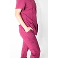 thumbnail image 3 of Piety  Burgundy Scrub sets, 3 of 3