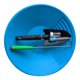 thumbnail image 2 of Herramienta de prospección de batea de oro de 15" para facilitar la minería en curvas interiores. Apilable. azul claro, 2 of 9