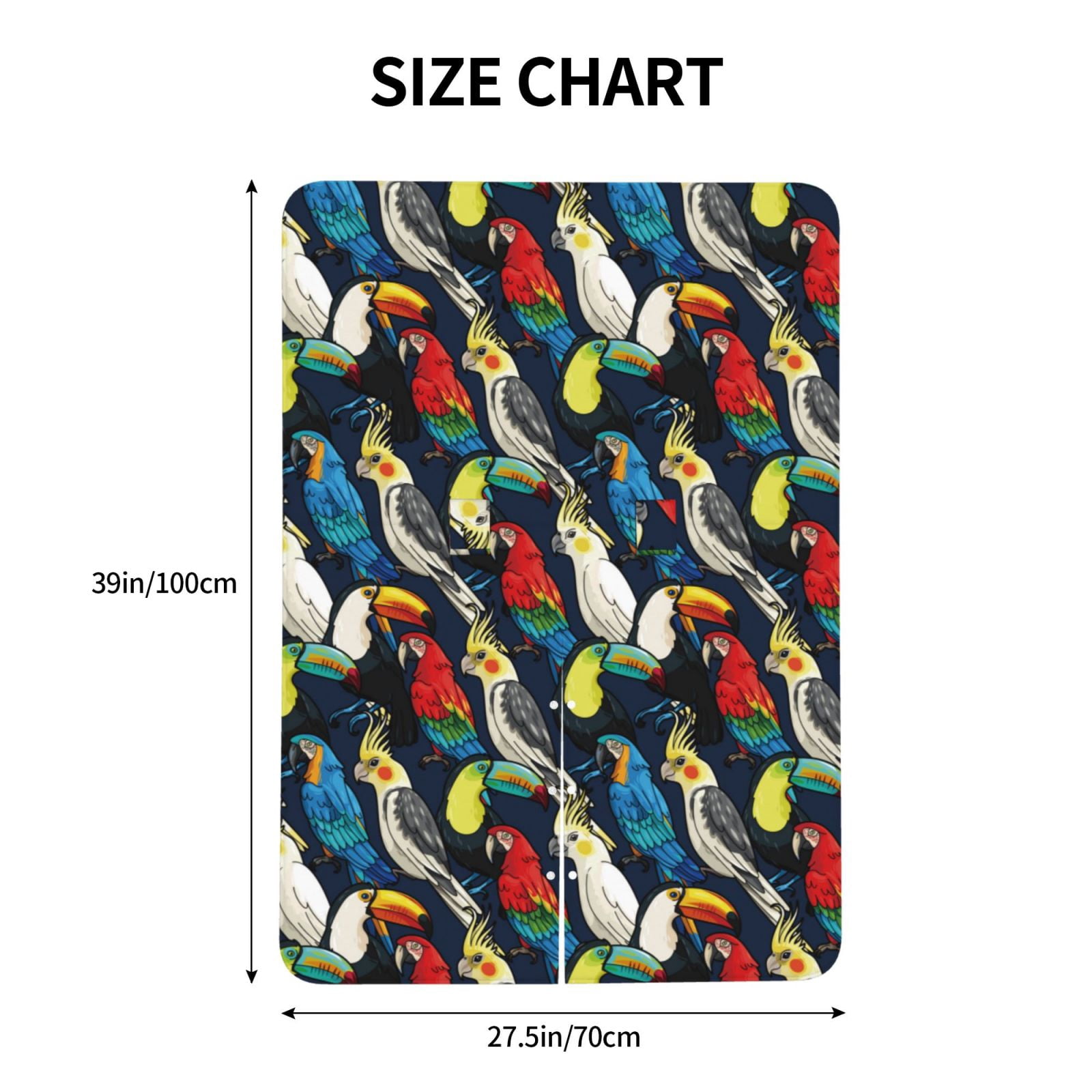 Naloa Parrot Baby Car Seat Cover, Breathable Baby Carrier Cover, Multiuse Baby Carrier Cover & Nursing Breastfeeding Cover