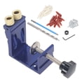 thumbnail image 2 of Pocket Hole Jig Kit, Repair Joint Angle Tool Carpentry Locator Quickly Drill Compact Adjustable  for DIY Home Projects, 2 of 8