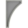 thumbnail image 2 of Ekena Millwork 3"W x 3 1/2"D x 6"H Small Lawson Wood Vintage Decor Corbel, Pebble Grey, 2 of 6