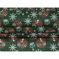 thumbnail image 4 of oneOone Velvet Green Fabric Christmas Sewing Craft Projects Fabric Prints By Yard 58 Inch Wide, 4 of 5