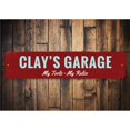 thumbnail image 1 of My Tools My Rules Novelty Decor, Metal Wall Sign - 4x18 Inches, 1 of 4
