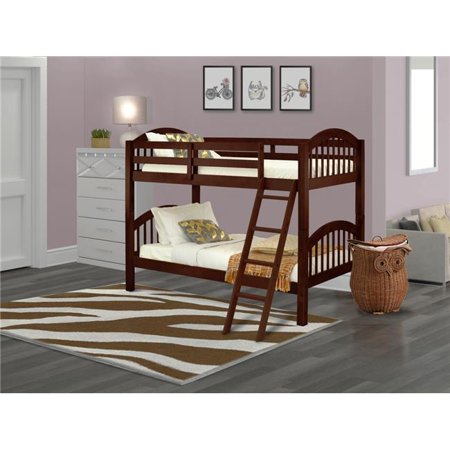 Verona Twin Size Bunk Bed - Java