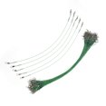 thumbnail image 1 of 100PCS Fishing Leader Swivels Anti Corrosion Hard Steel Wire Leader, Easy Casting, Prevent Bites and Escapes, Compact for Fishing Box, 1 of 7