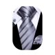 thumbnail image 1 of Conjunto de corbatas Barry.Wang tejidas a rayas con pañuelos, 1 of 7