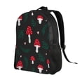 thumbnail image 2 of Rocae Amanita Mushroom print Computer bag with separate compartment, suitable for 15 inch laptop backpack, gift for men and women, 2 of 8