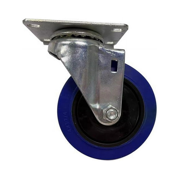 Projex 4 in. D Swivel Soft Rubber Caster 265 lb 1 pk