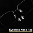 thumbnail image 5 of Uxcell Eyeglass Nose Pad Thickness Anti-Slip Glasses Nose Grips Titanium Logo Glasses Nose Pads for Plastic Frames Glasses Gold 10, 5 of 7