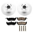 thumbnail image 2 of PowerStop Rear Geomet Coated Brake Rotor and Pad Kit Fits: FORD LINCOLN MERCURY Select Models CRK1331, 2 of 4