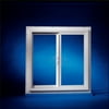 Duo-Corp 3020TMUT Utility Window, 35-1/2 in OAW, 23-1/2 in OAH, Vinyl Frame