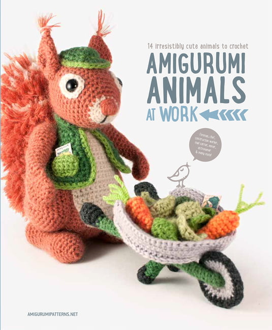 Crochet Pattern Book FARM ANIMALS ~ 6 Adorable PLUSH Toys 