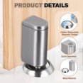 thumbnail image 3 of Uxcell 2 Pack Magnetic Door Stoppers, Metal Windproof Door Catch with Adhesive and Screws to Keep Doors Open for Home Kitchen Bedroom Bathroom, Gray, 3 of 7