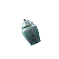 thumbnail image 1 of Modern Flower Vase Tea Tin Display Candy Jar Ceramic Jar Vase with Lid Ginger Jar, 1 of 9