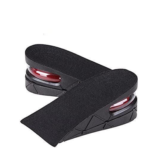 Unisex 5cm Height Increase Insole 2 Inches Breathable Adjustable Insoles Height Increase Insoles Shoe Lifts Increased Shoe Pad Elevator Insoles Half Elevator Insole for Men Women