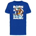 thumbnail image 1 of Cool Monkey Surfing Malibu T-Shirt Men -Image by Shutterstock, Male 3X-Large, 1 of 2