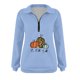 thumbnail image 4 of Ichuanyi liquidación mujeres casuales impresos halloween hallowewdown cuello manga larga paleta de blusa suelta tops ICHUANYI WER202308242569, 4 of 4