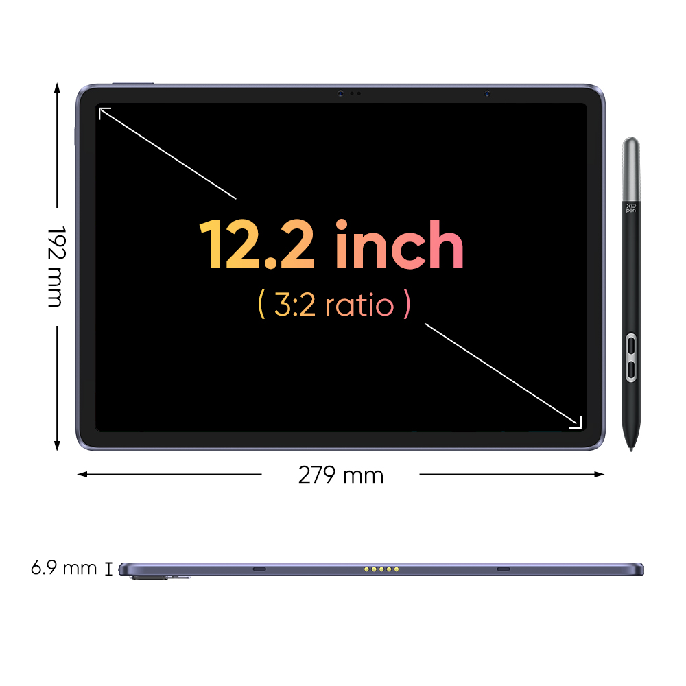 XPPen Magic Drawing Pad 12.2 Inch Standalone Drawing Tablet No
