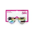 thumbnail image 3 of Justice Girl's Rainbow Heart Frame Aviator Sunglasses, Multi, 3 of 3