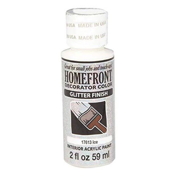 Paint Plaid Enterprises Homefront con purpurina, hielo, 59 ml