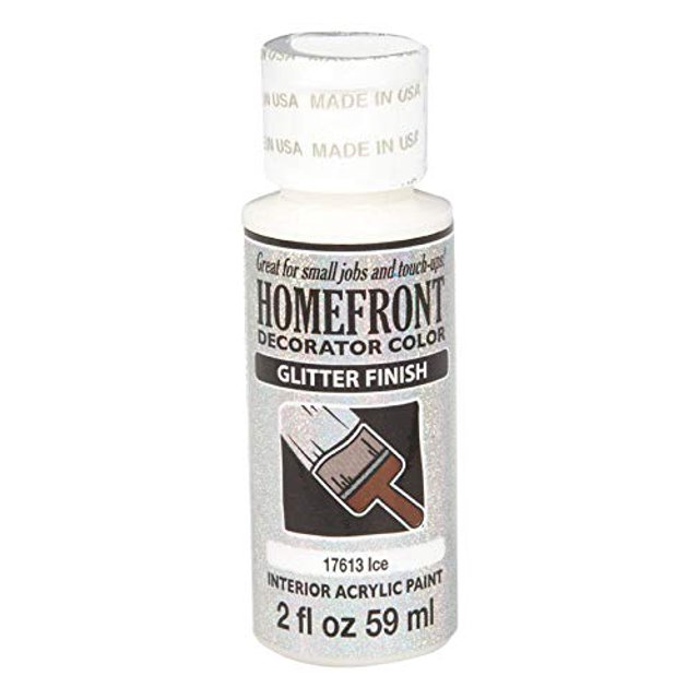 Paint Plaid Enterprises Homefront con purpurina, hielo, 59 ml