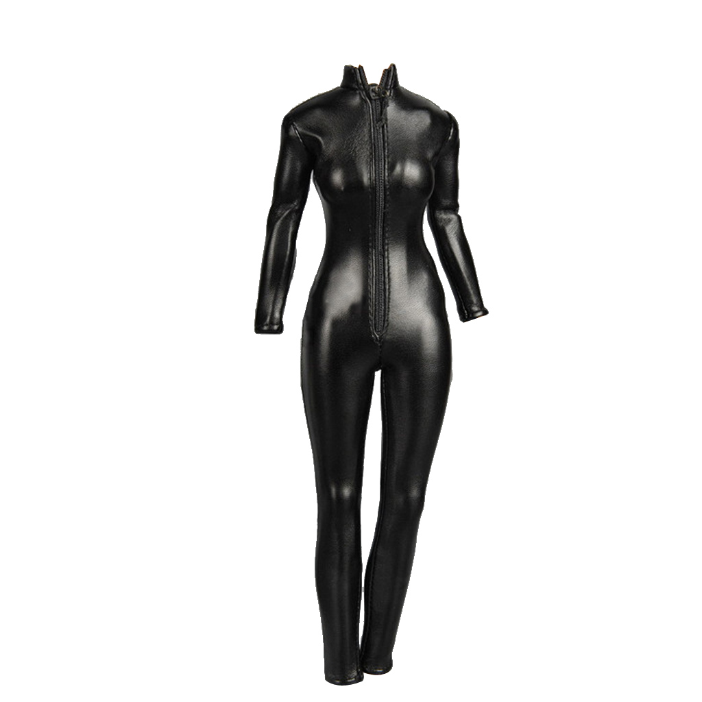ZYTOYS ZY1517 Female Jumpsuits Leather Clothes Set for 1/6 Scale