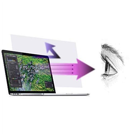 anti blue light screen protector (2 pack) for macbook pro 13 inch (released in 2016-2021). filter out blue light and relieve computer eye strain to help you sleep better