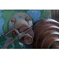 thumbnail image 2 of Sederquist, Betty 14x11 Gold Ornate Wood Framed with Double Matting Museum Art Print Titled - Usa-California Heavy equipment rusts in the machine shop at the Bodie Stamp Mill, 2 of 4
