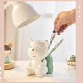 thumbnail image 2 of Injueey Little Backpack For Unisex Statue Sculpture To Pen Bear Backpack Decoration Beauty Or Office Pen Visual Ornament Decoración del hogar verde, 2 of 6