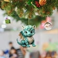 thumbnail image 1 of Christmas Tree Ornament 2024 Christmas Ornament 2024 2D Acrylic Christmas Pendant Hanging Ornaments For For Christmas Tree Holidays Party Car Home Decor, 1 of 3