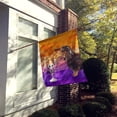thumbnail image 2 of Hallween Black and Tan Dachshund Flag Canvas House Size, 2 of 2