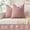 Ash Rose, variant on Textured Chenille Lumbar Throw Pillow Cover 12x24, Dark Bronze